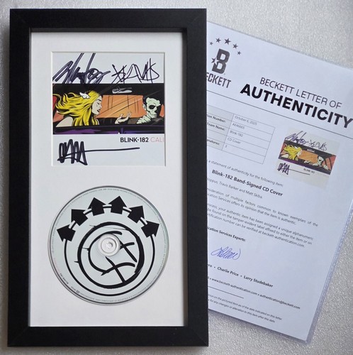 Blink 182 autografo - blink,