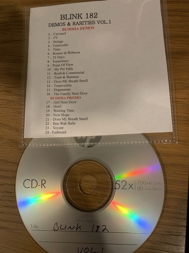 Blink 182 rare early - rare, demos