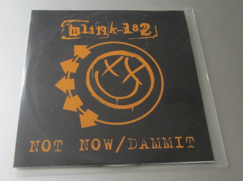 Blink 182 not now - blink, dammit